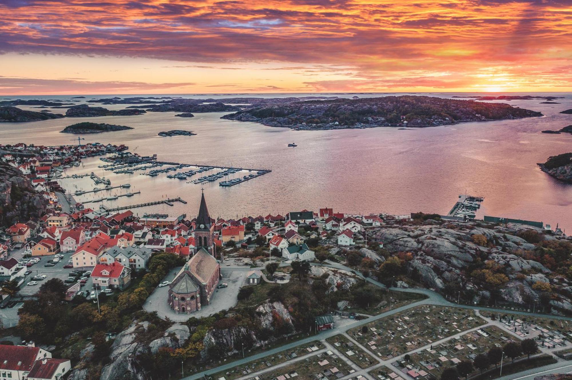 Seafront With Terrific View By Ajf Dream Living Villa Fjällbacka Eksteriør billede